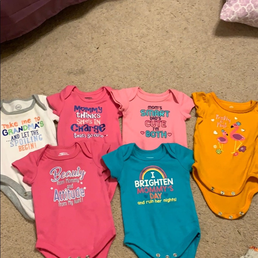Six onsies